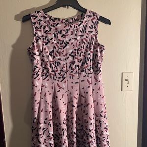 Geometric Print Mid-length Day Dress